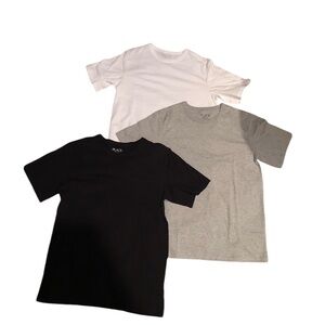 The Children Place Boys‎ Tee Shirt 3-Pack - Black/Grey/White Size 7/8